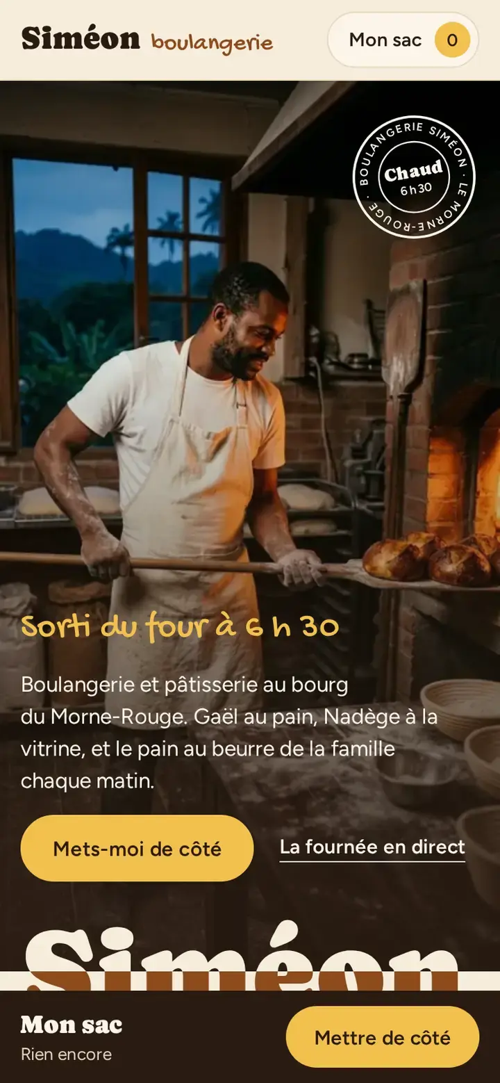 Une boutique imaginée, habillée par le thème Farin.