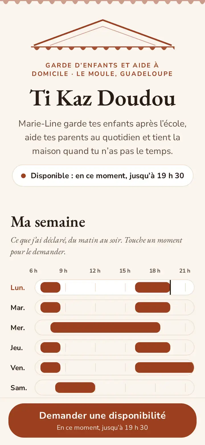 Une boutique imaginée, habillée par le thème Lakay.