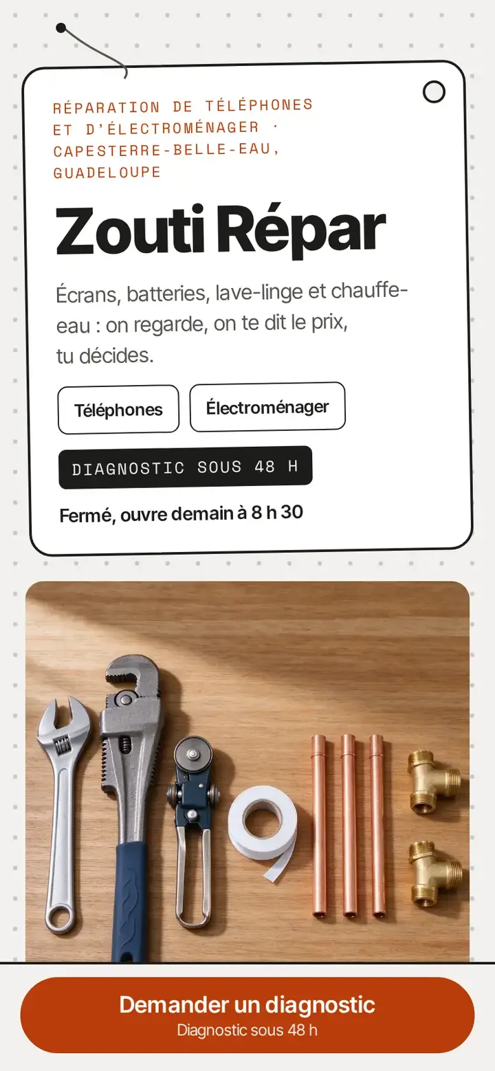 Une boutique imaginée, habillée par le thème Zouti.
