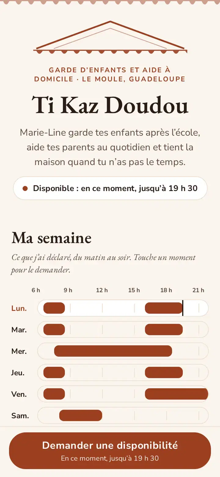 Une boutique imaginée, habillée par le thème Lakay.