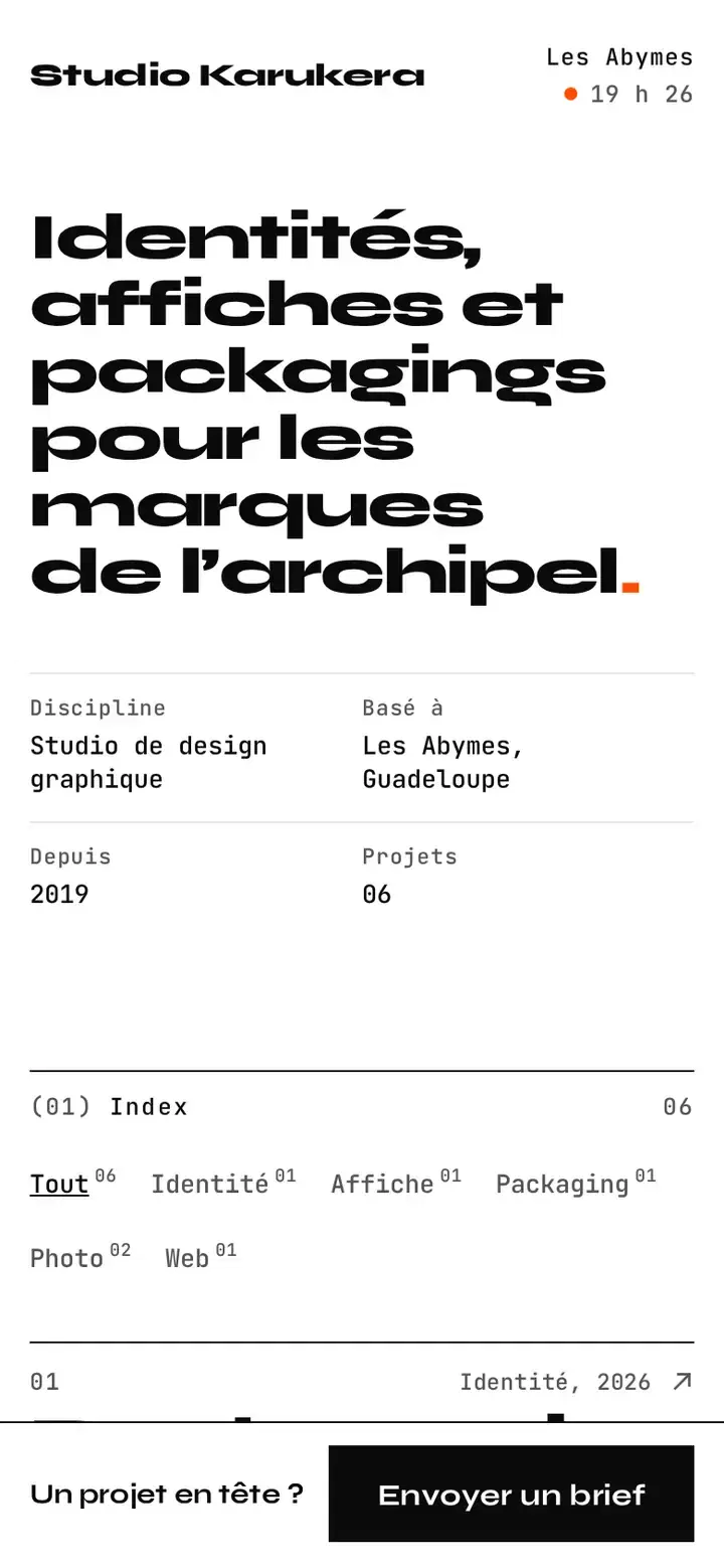 Une boutique imaginée, habillée par le thème Studio.